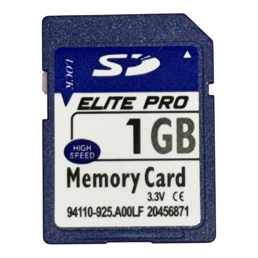 1GB ELITE PRO MEMORY SD CARD HIGH SPEED